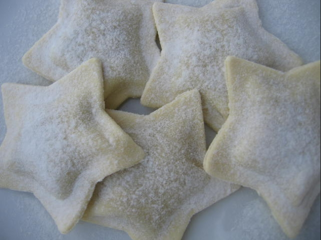 Ricotta Baumnuss Sterne